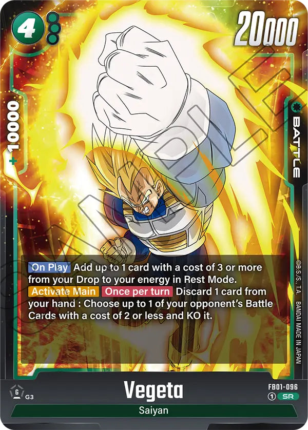 Awakened Pulse FB01-096 Vegeta