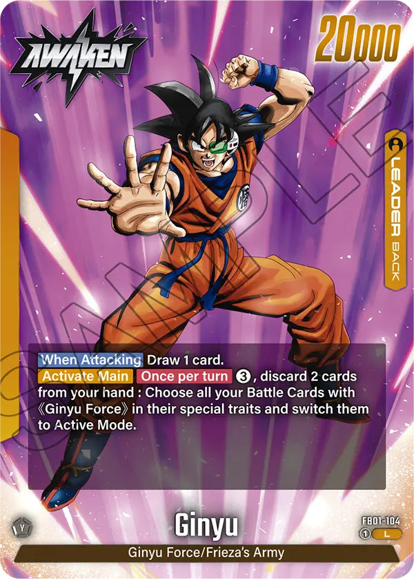 Awakened Pulse FB01-104 Ginyu