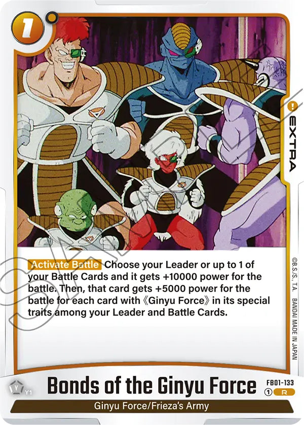 Awakened Pulse FB01-133 Bonds of the Ginyu Force