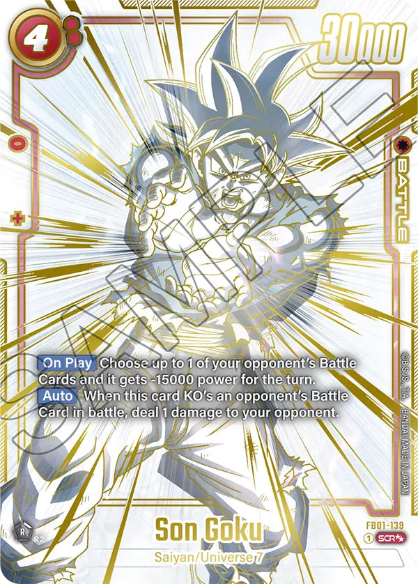 Awakened Pulse FB01-139 Son Goku Alternate art ⭐⭐