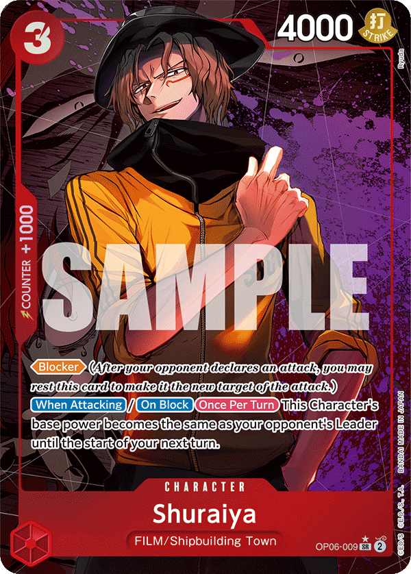 OP06-009 | SR | CHARACTER Shuraiya (Parallel)