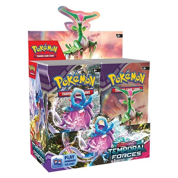 Pokémon TCG Scarlet & Violet 5 - Temporal Forces Booster Case