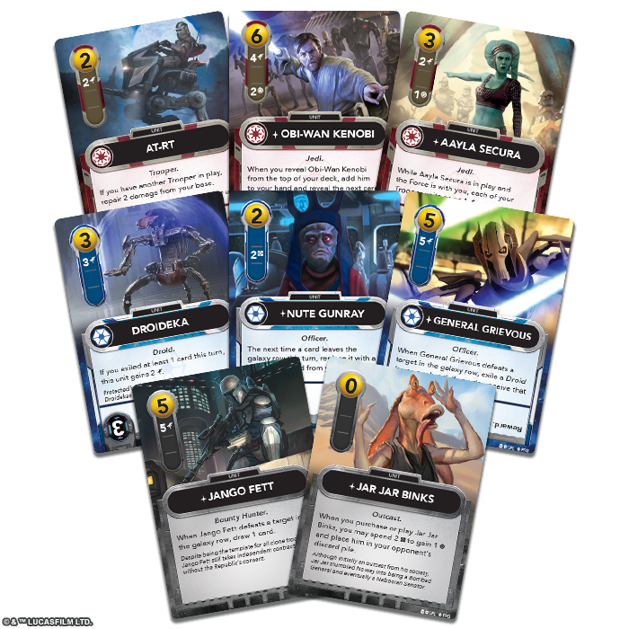 Star Wars: The Deckbuilding Game - The Clone Wars