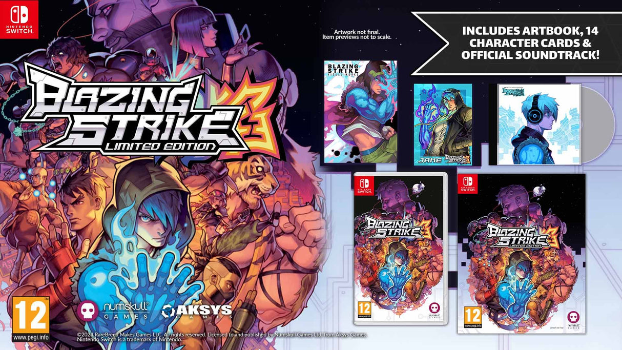 Blazing Strike Limited Edition (Nintendo Switch)