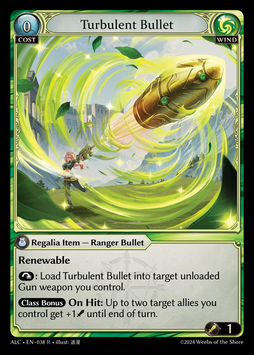 Alchemical Revolution EN-038 Turbulent Bullet