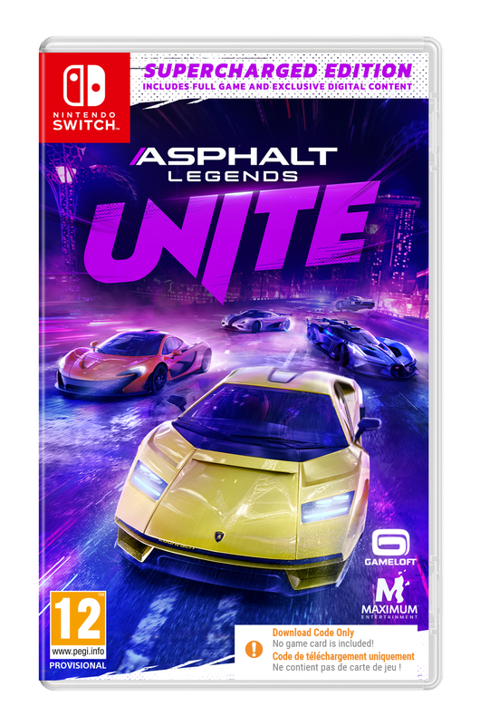 Asphalt Legends UNITE: Supercharged Edition (CIB) (Nintendo Switch)