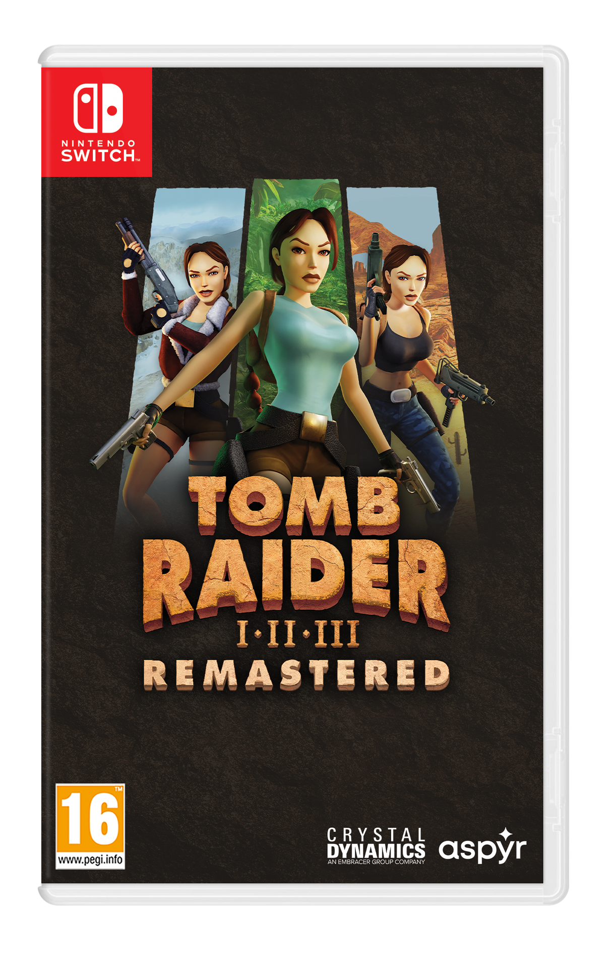 Tomb Raider I-III Remastered Starring Lara Croft (Nintendo Switch)