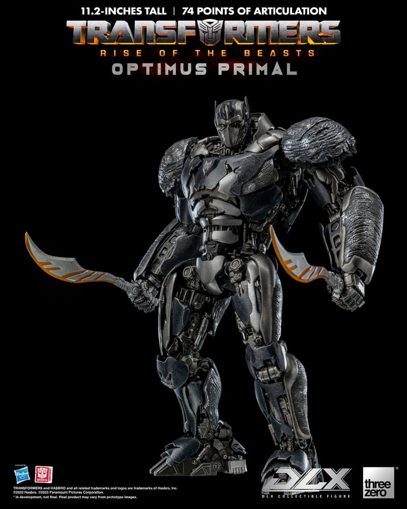 Transformers: Rise of the Beasts DLX Action Figure 1/6 Optimus Primal 28 cm