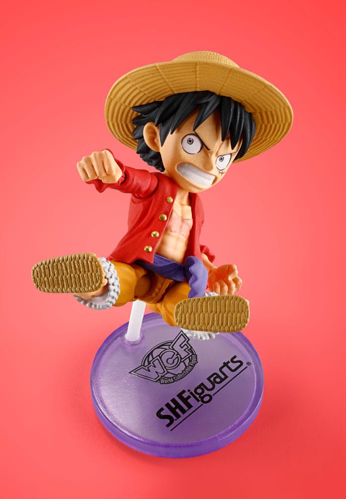 One Piece World Collactable Figures x S.H. Figuarts Action Figure Monkey D. Luffey 8 cm