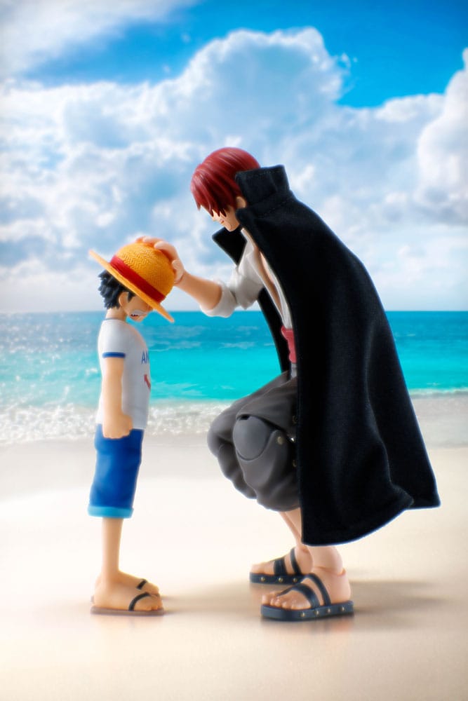 One Piece S.H.Figuarts Action Figure 2-Pack Shanks & Monkey D. Luffy Childhood Ver.