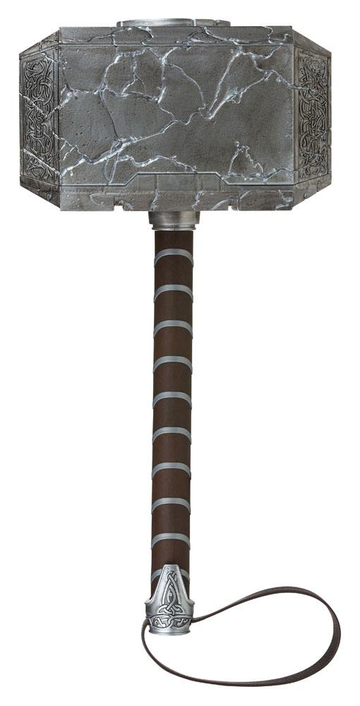 Thor: Love and Thunder Marvel Legends 1/1 Mighty Thor Mjolnir Premium Electronic Roleplay Hammer 49 cm