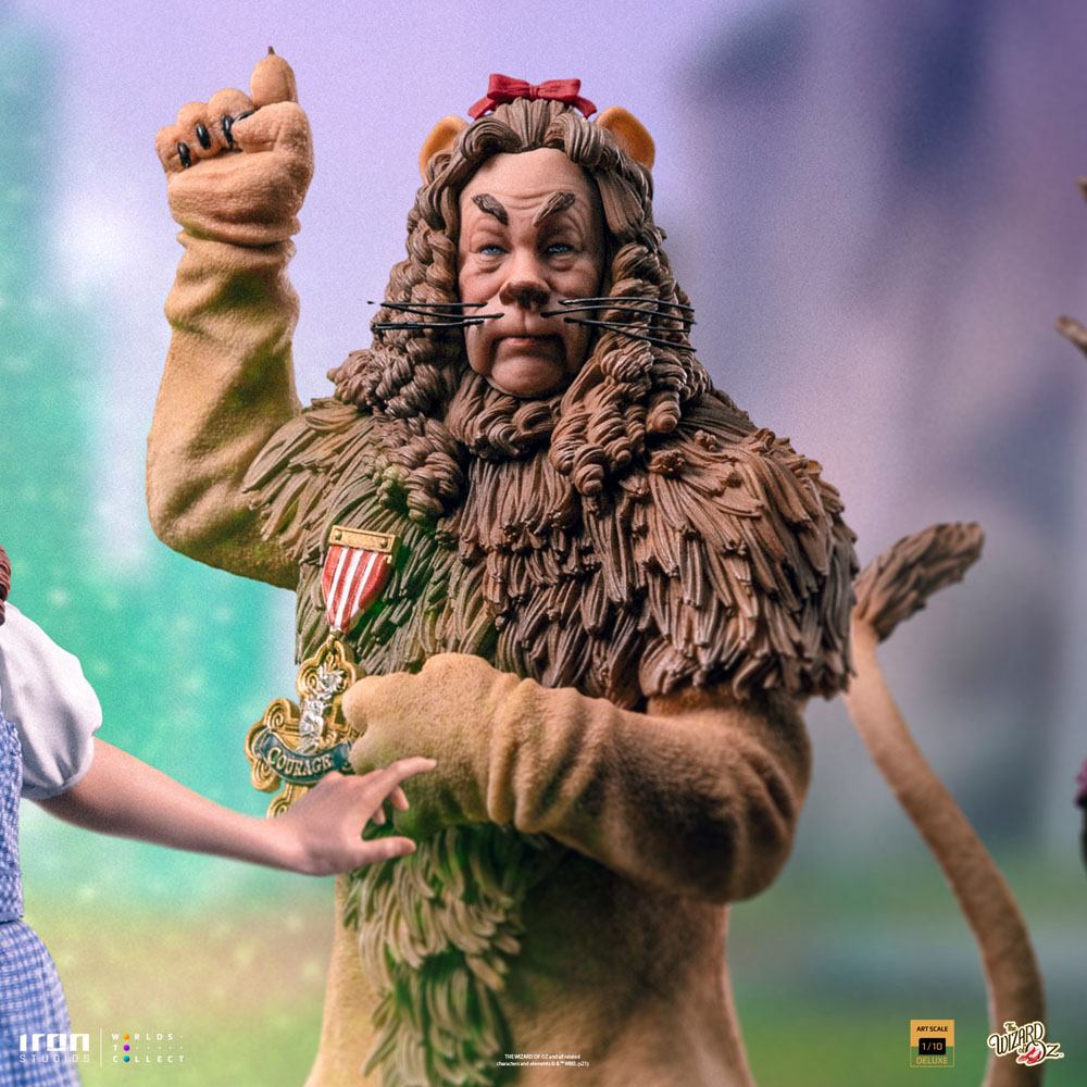 The Wizard of Oz Deluxe Art Scale Statue 1/10 Cowardly Lion 20 cm