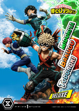 My Hero Academia Statue Midoriya, Bakugo & Todoroki Deluxe Bonus Version 69 cm