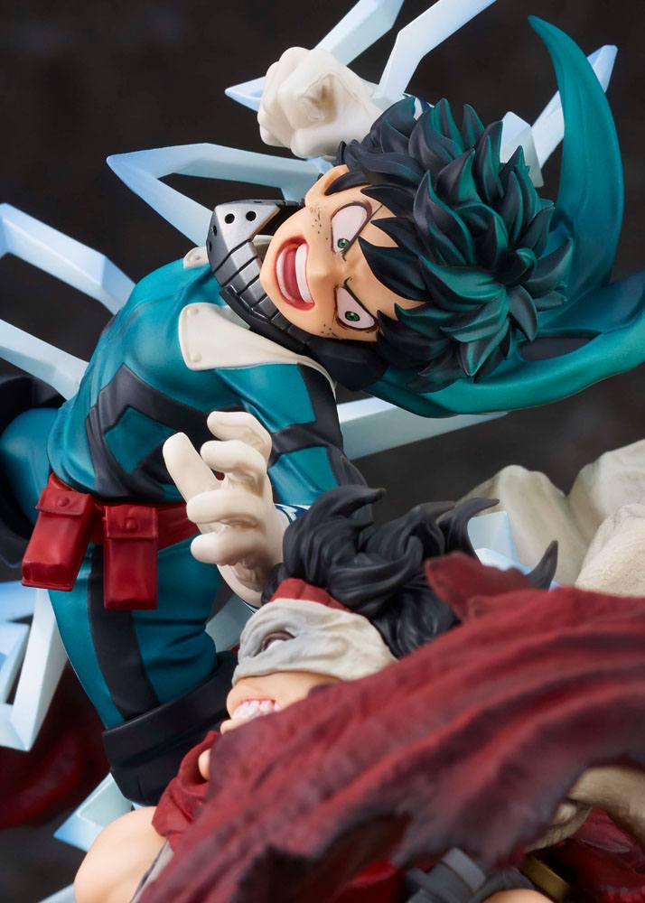 My Hero Academia PVC Statue Izuku Midoriya vs. Stain 30 cm